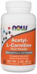 NOW Acetil-L-Carnitină pulbere pură - 85 g