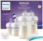 Philips Avent Set de sticle cadou pentru bebeluși - 4 sticle + suzetă + perie - ro - 202,89 RON