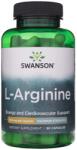 Swanson L-Arginină - Putere maximă 850 mg - 90 capsule