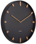 Karlsson 5942BK design ceas de perete 40 cm , negru