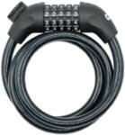 Urban Prime kombinációs fonott acél zár, PVC bevonat (UP-AC-220033) (UP-AC-220033)