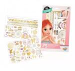 BUKI BUKI: Lemosható metál tetoválás szett lányoknak - 75 db-os (BUKITA002)