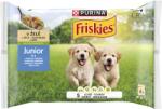 Friskies Junior aszpikos nedves kutyaeledel - csirke & borsó 12 x