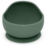 Petite&Mars Take&Match Silicone Bowl tálka tapadókoronggal Misty Green 6 m+ 360 ml