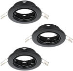 EGLO Süllyesztett lámpa keret, 3 darabos - Agulo 1 Eglo 75787, 3xGU10 foglalattal, 220-240 V, IP20/IP23 (75787)