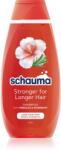 Schwarzkopf Schauma Stronger For Longer Hair erősítő sampon hosszú hajra Hibiscus & Rosemary 400 ml