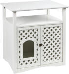 Kerbl Pet Kerbl Pet Helena macskaszekrény, fekhelynek, alomtálcának macskáknak, fehér