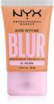 NYX Professional Makeup Bare With Me Blur Tint hidratáló alapozó árnyalat 07 Golden 30 ml