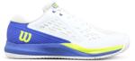 Wilson Rush Pro ACE White/Amparo Blue Férfiteniszcipő EUR 45 1/3