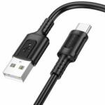 BOROFONE Cablu Date si Incarcare USB la Type-C Borofone Cable BX111 Feliz, 1m, 3A, Negru