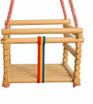 Baby Mix bükkfa gyerek hinta - természetes