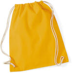 Westford Mill Tornazsák tornatáska Hátizsák Westford Mill Cotton Gymsac - Egy méret, Mustard