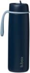b.box Termosz + szívószál - 690 ml, midnight