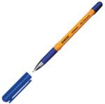 Stanger Химикалка Stanger Softgrip M, 0.7 mm дебелина на писане, син цвят на писане, оранжева, 10 бр