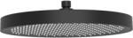 Oltens Regna cap de duș 32x32 cm rotund negru mat 37009300 (37009300)