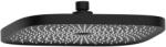 Oltens Vann cap de duș 26x26 cm pătrat negru mat 37008300 (37008300)