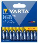 VARTA LONGLIFE POWER tartós elem AAA, alkáli, 10db/csomag 4903121761 (4903121761)