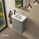 MARMY CODE 40x22x50 BALOS függ. alsószekrény, 1 ajtó, laminált (mosdó nélkül) Dark Taupe 20 12 01 04 13 88 (20 12 01 04 13 88)