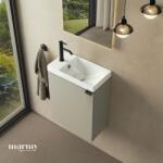 MARMY CODE 40x22x50 BALOS függ. alsószekrény, 1 ajtó, laminált (mosdó nélkül) Light Taupe 20 12 01 04 13 87 (20 12 01 04 13 87)