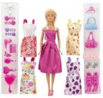 Teddies Model de papusa plastic 30 cm cu haine si accesorii (TD00850637) Papusa