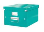 Leitz Cutie, dimensiune A4, LEITZ „Click&Store, albastru glacial