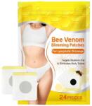 NOVA KISS 24 karcsúsító tapasz készlet, méhméreggel és gyömbérrel, méregtelenítő és nyiroklevezető hatással, 100%-ban természetes összetevők