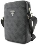 CG Mobile GUESS PU 4G TRIANGLE LOGO kézitáska álló univerzális, vállpánt, FEKETE GUTB8P4GFTSK (GUTB8P4GFTSK)