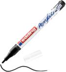 edding Vízálló akril marker, 5300 finom - fekete, hegy 1-2 mm, Edding