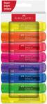 Faber-Castell Faber-Castell 1546 szuper fluoreszkáló szövegkiemelő, 8 db (FC254648)