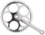 Csepel ékes single speed hajtómű, acél, 46T, 170 mm, krómozott