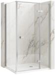 Rea Cabina de dus cu usa batanta stanga Rea Atlas 100 x 100 cm crom (KPL-K4564)