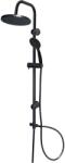 Duschy Flipper zuhany készlet fal trópusi zuhany opcióval fekete 434-20 (43420)