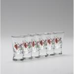 Výrobce po 1 ks Készlet 6x likőrös üveg csokor motívummal no. 1 (KK01078)