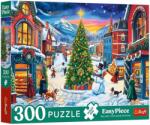 Trefl 23104 - Easy Piece - Karácsonyi város - 300 db-os XXL puzzle (23104)