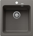 BLANCO Naya 45 Silgranit mosogató lefolyógarnitúrával, vulkánszürke 527309 (527309)