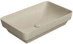 SAPHO GSI Pura pultra helyezhető kerámia mosdó 60x38 cm, matt kréta 883708 (883708)