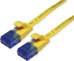 Triton Value 21.99. 2032 RJ45 Hálózati kábel, patchkábel CAT 6A U/UTP 2.00 m Sárga Árnyékolatlan, lapos, aranyozott érintkező 1 db ( )