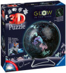 Ravensburger Puzzle 3D Glob Luminos - 180 piese (ARA-RVS3D11544)