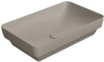 SAPHO GSI Pura pultra helyezhető kerámia mosdó 60x38 cm, matt tortora 883705 (883705)
