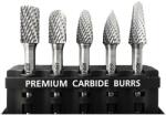 ABRABORO D 12 mm keményfém turbómaró készlet, 5 db, műanyag dobozban, kereszt fogazással (020348116007)