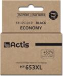 Actis ( HP 653XL 3YM75AE) Tintapatron Fekete (KH-653BKR) (KH-653BKR)