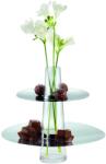 Philippi Etajeră FONTAINE 25 cm, cu vază, argintiu, Philippi (PHP129012) Tava
