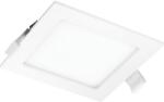 Lumax Álmennyezetbe süllyeszthető LED lámpatest QUADRO, 12W, 1020lm, 3000K, 4000K, 6000K, 220-240V/AC, IP20 (LMX-LOR1205) (LMX-LOR1205)