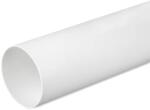 airRoxy ABS merev légtechnikai cső, átm: 125 mm, hossz: 0, 5m, 60°C-ig (AIR-02-477) (AIR-02-477)