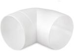 airRoxy ABS könyökidom 90° átm: 100, mm 60°C-ig (AIR-02-459) (AIR-02-459)