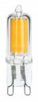 GTV LED fényforrás, A-G, G9, COB, 2, 5W, 250 lm, 3000K, 220-240V/AC, 27mA, sug. szög: 360° (GTV-LD-G93WE25-30) (GTV-LD-G93WE25-30)
