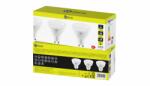 GTV LED fényforrás G-TECH, GU10, C37, 5W, 400lm, 54mA, 220-240V/AC, 4000K, 3db/ csomag (GTV-GT-GU10NW5W-3) (GTV-GT-GU10NW5W-3)