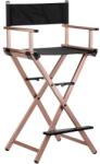 BeautyOne Scaun de machiaj pliabil BeautyOne Alu Rose Gold