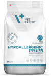 Vet Expert Expert Veterinary Diet Hypoallergén Ultra gyógytáp hidrolizált halfehérjéből allergia esetén kutyának 8kg