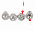 Jewelry & Watches Cercei JEWELRY & WATCHES - Circle Silver - DETERIORAT - MY1229